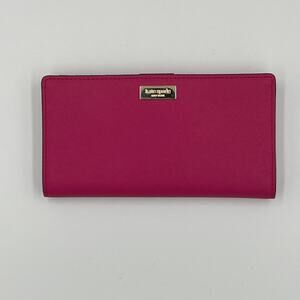 Kate Spade Newbury Lane Stacy Wallet Sweetheart Pink NEW